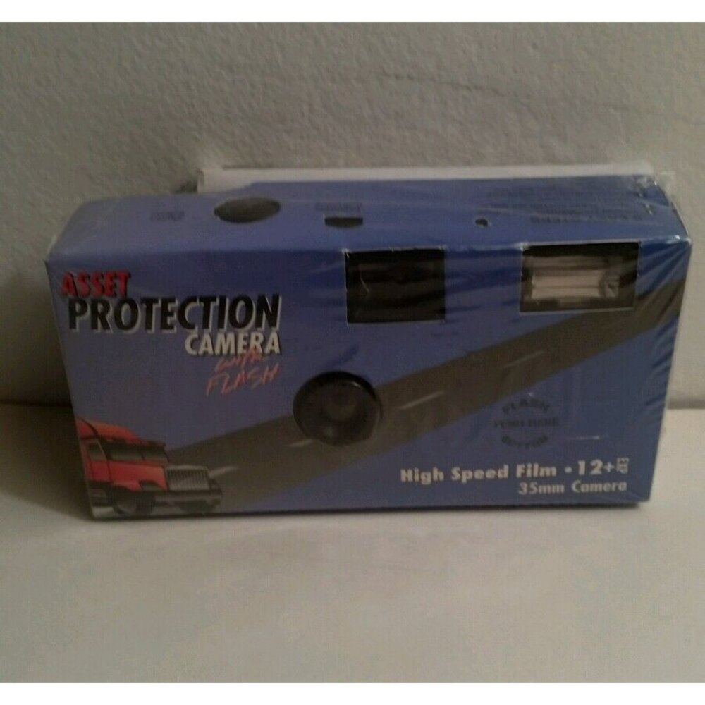 Asset Protection Camera w/ High Speed Film 12 + Exp 35mm Camera New in Packaging